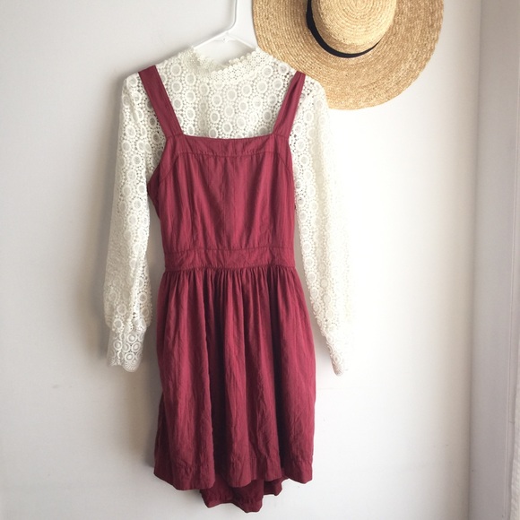 SEE NEW LISTING Madewell Apron Bow Back dress - Picture 7 of 7